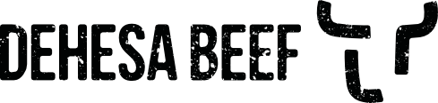 Logo Dehesa Beef negro una línea