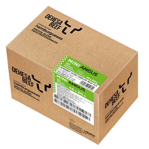 Caja hamburguesa mini Angus