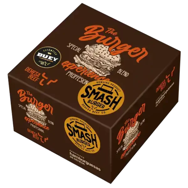 Caja Smash Burger de Auténtico Buey