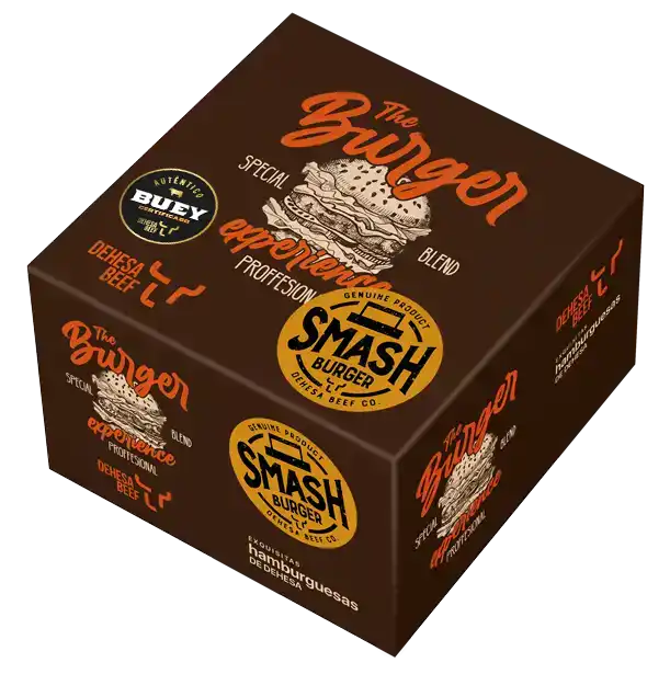 Caja Smash Burger de Auténtico Buey